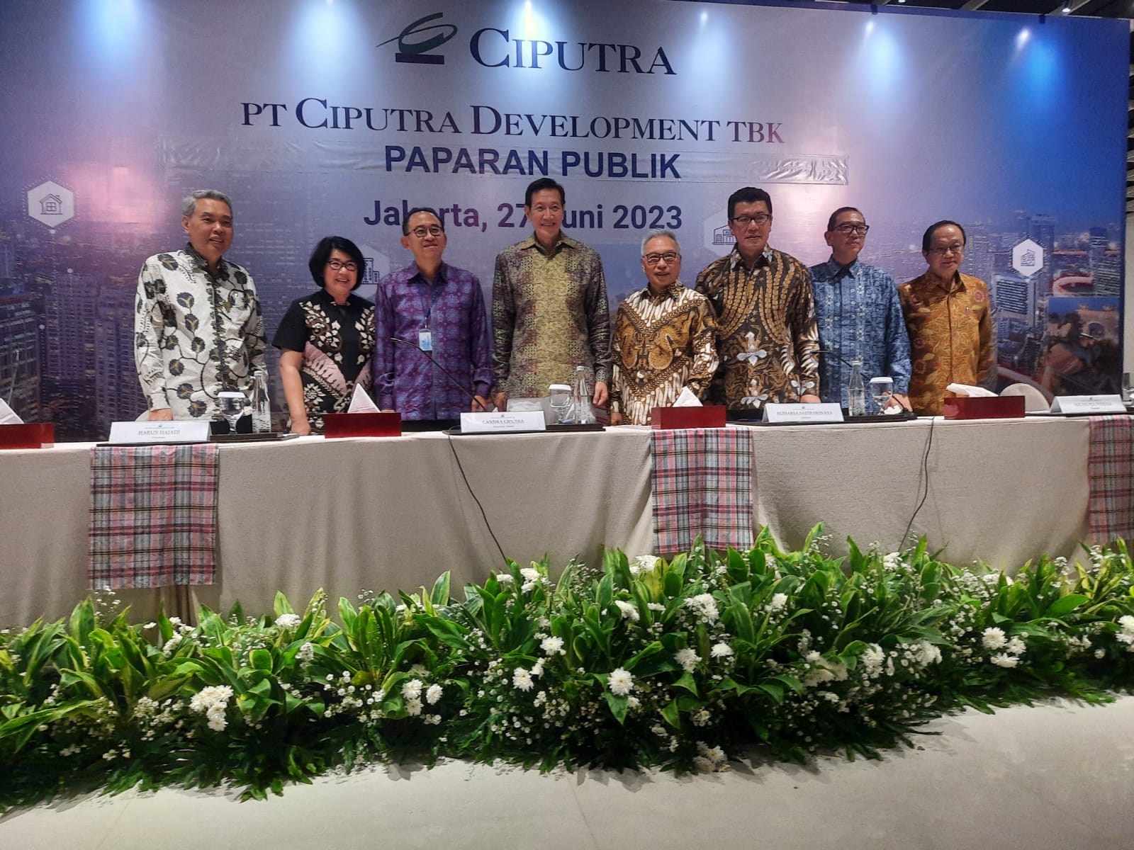 Ciputra Development Bagikan Dividen Rp278 Miliar